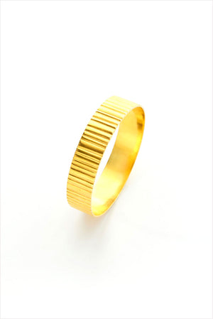 Wajiha Cuff - Gold Vermeil