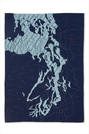 Puget Sound Quilt Navy