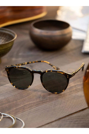 Remmy Sunglasses Split Moab Tortoise