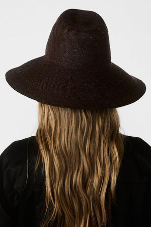 Janessa Leone Colette Hat Chocolate