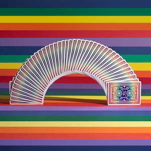 Rainbow Wheels Playing Cards