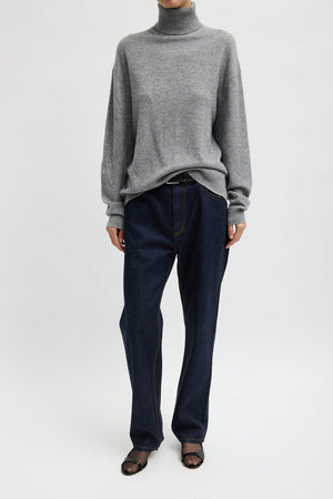 Tibi Washable Cashmere Tneck Sweater