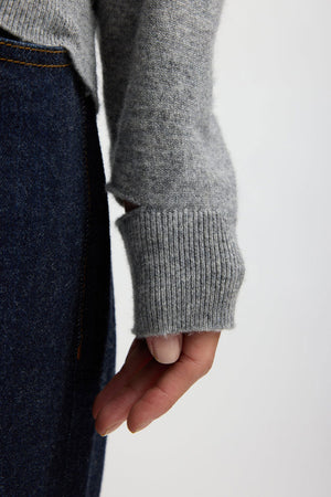 Tibi Washable Cashmere Tneck Sweater