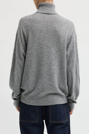 Tibi Washable Cashmere Tneck Sweater