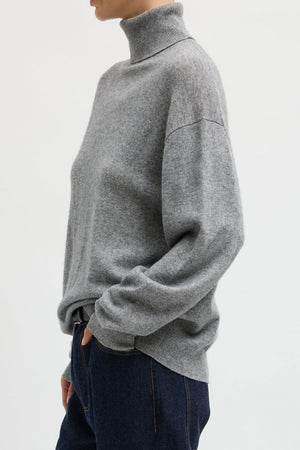 Tibi Washable Cashmere Tneck Sweater