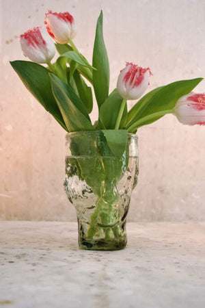 Roma Clear 4" Glass Vase