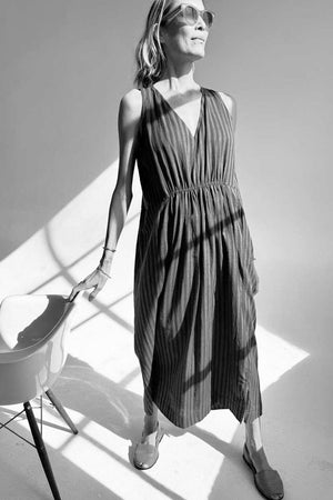 Two New York Faded Rose Pocket Dress Rose