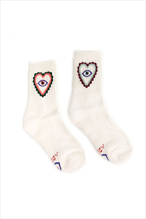 Heart Eyes Socks