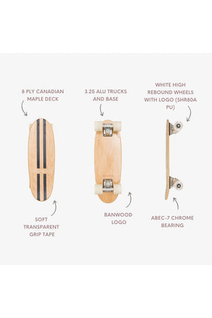 Banwood Skateboard Navy Blue