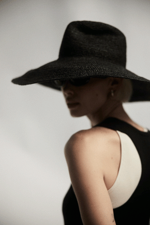 Janessa Leone Waverly Hat Black