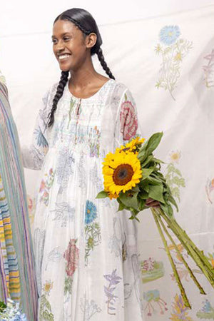 Injiri Herbarium 24 Floral Dress