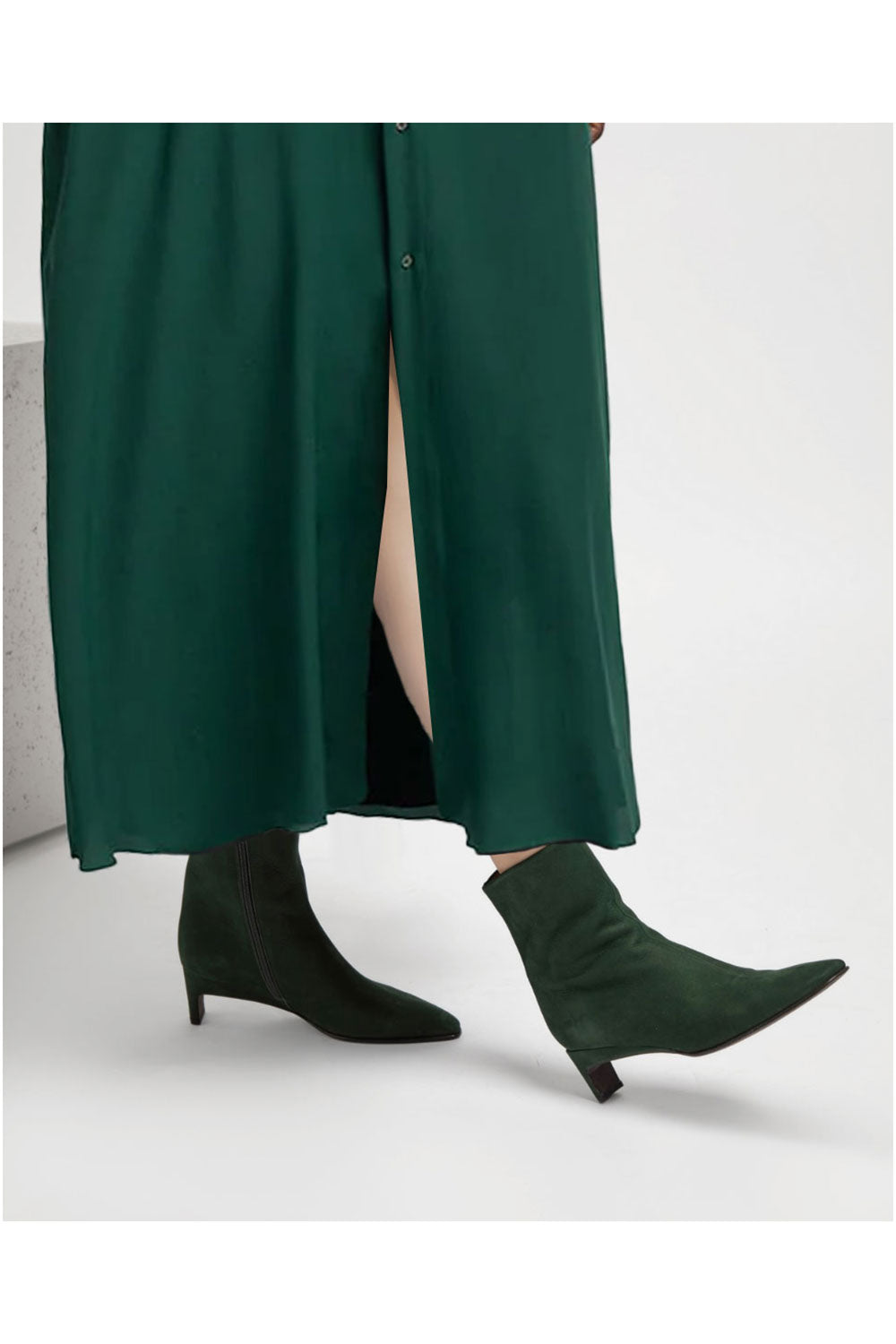 Coclico Sam Boot Green Nubuck