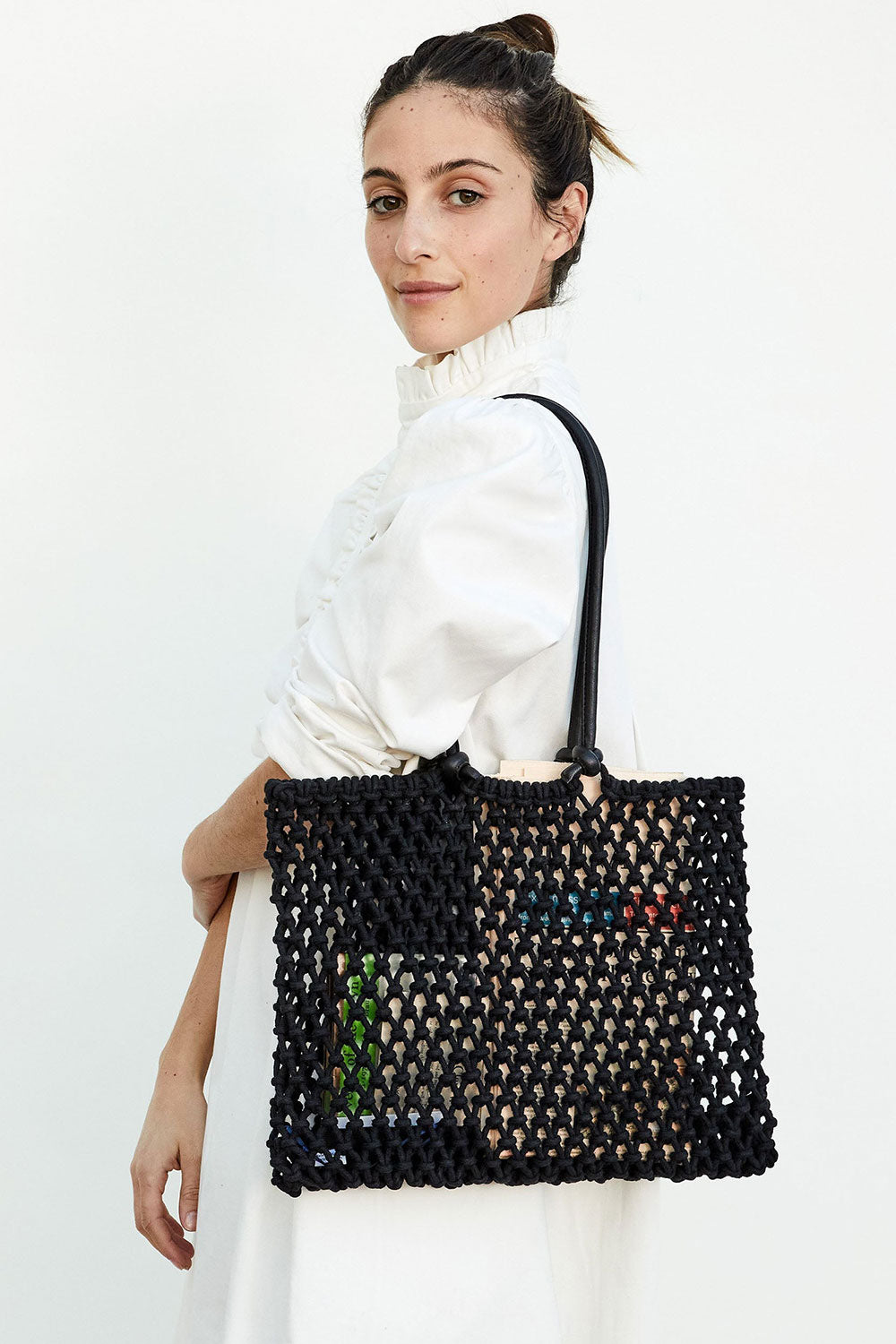 Clare V Sandy Tote Black