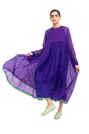 Injiri Jodhpur Dress 40 Purple