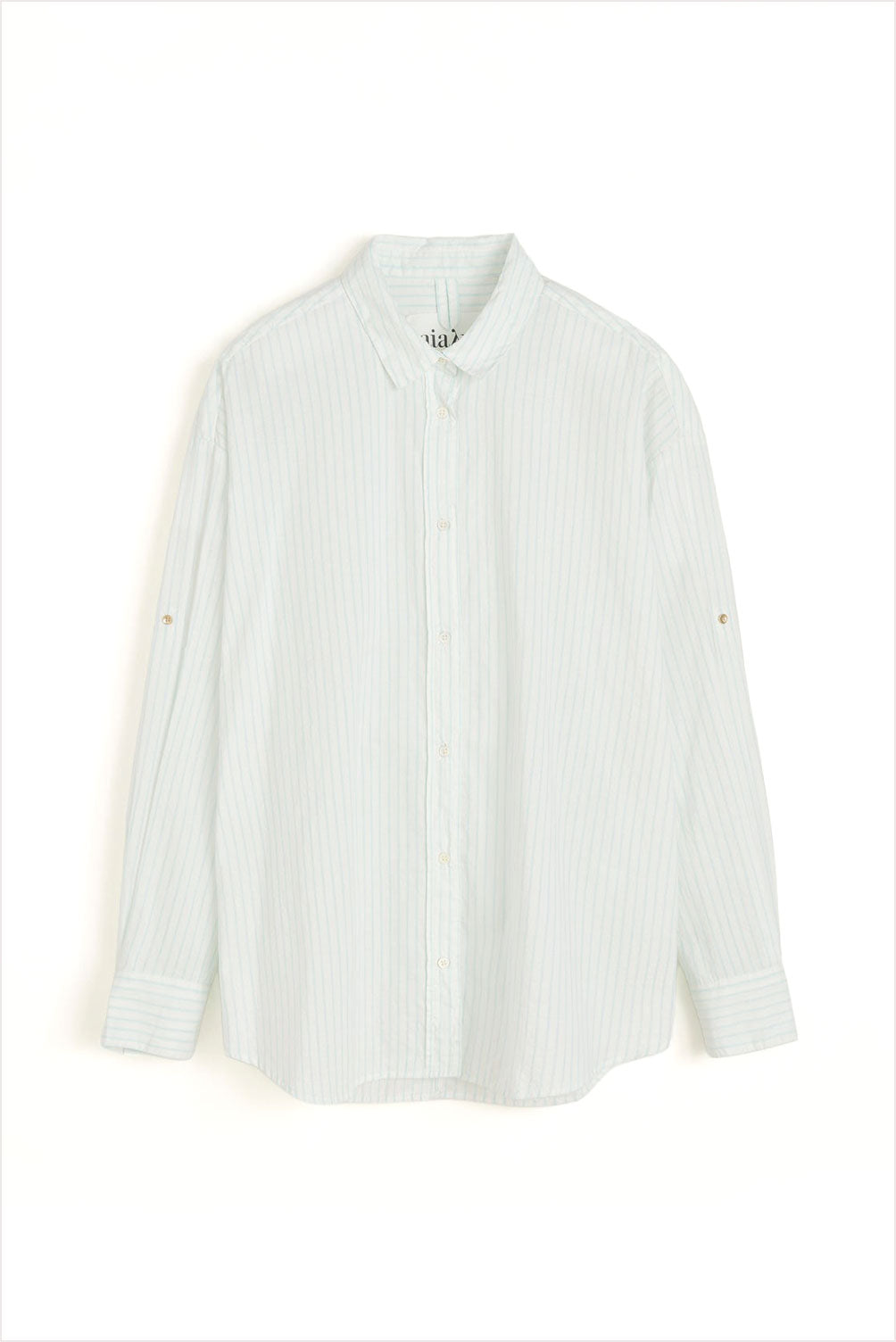 AIAYU Shirt Mist Opal Blue