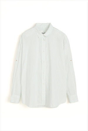 AIAYU Shirt Mist Opal Blue