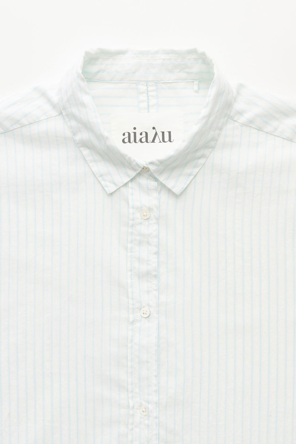AIAYU Shirt Mist Opal Blue