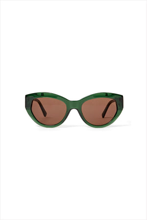 Clare V. Sophia Sunglasses Loden