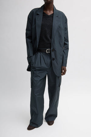 Tibi Liam Blazer Navy Multi