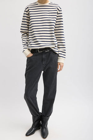 Tibi Mou Denim Clift Jean Black