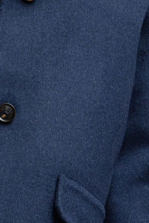 Leset Terese Button Down Jacket Midnight Melange