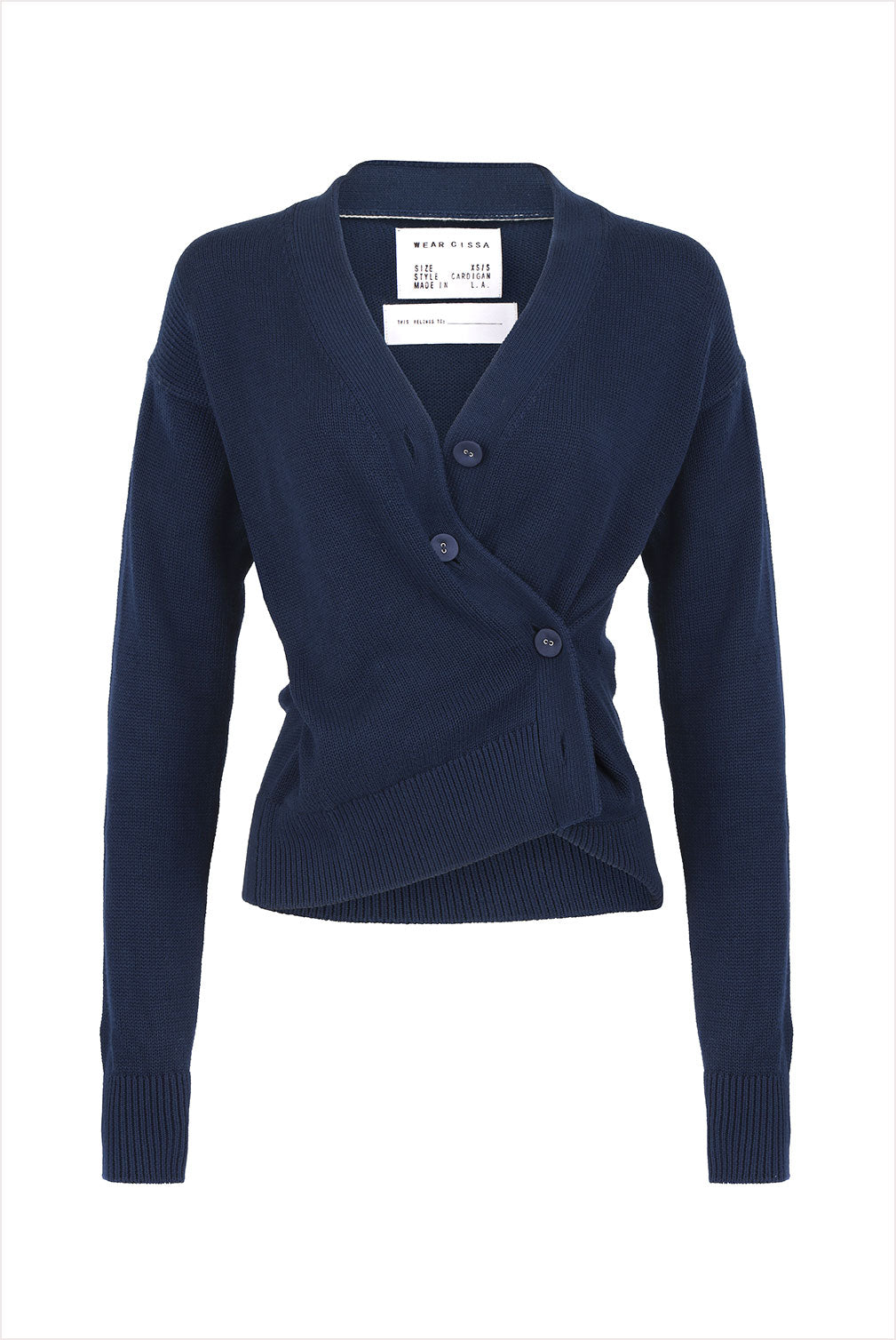 CISSA The Wrap Cardigan Navy