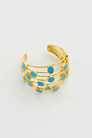 Zuhra Cuff - Turquoise