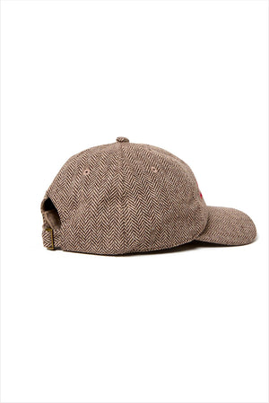 Clare V. Wool Ciao Baseball Hat Taupe