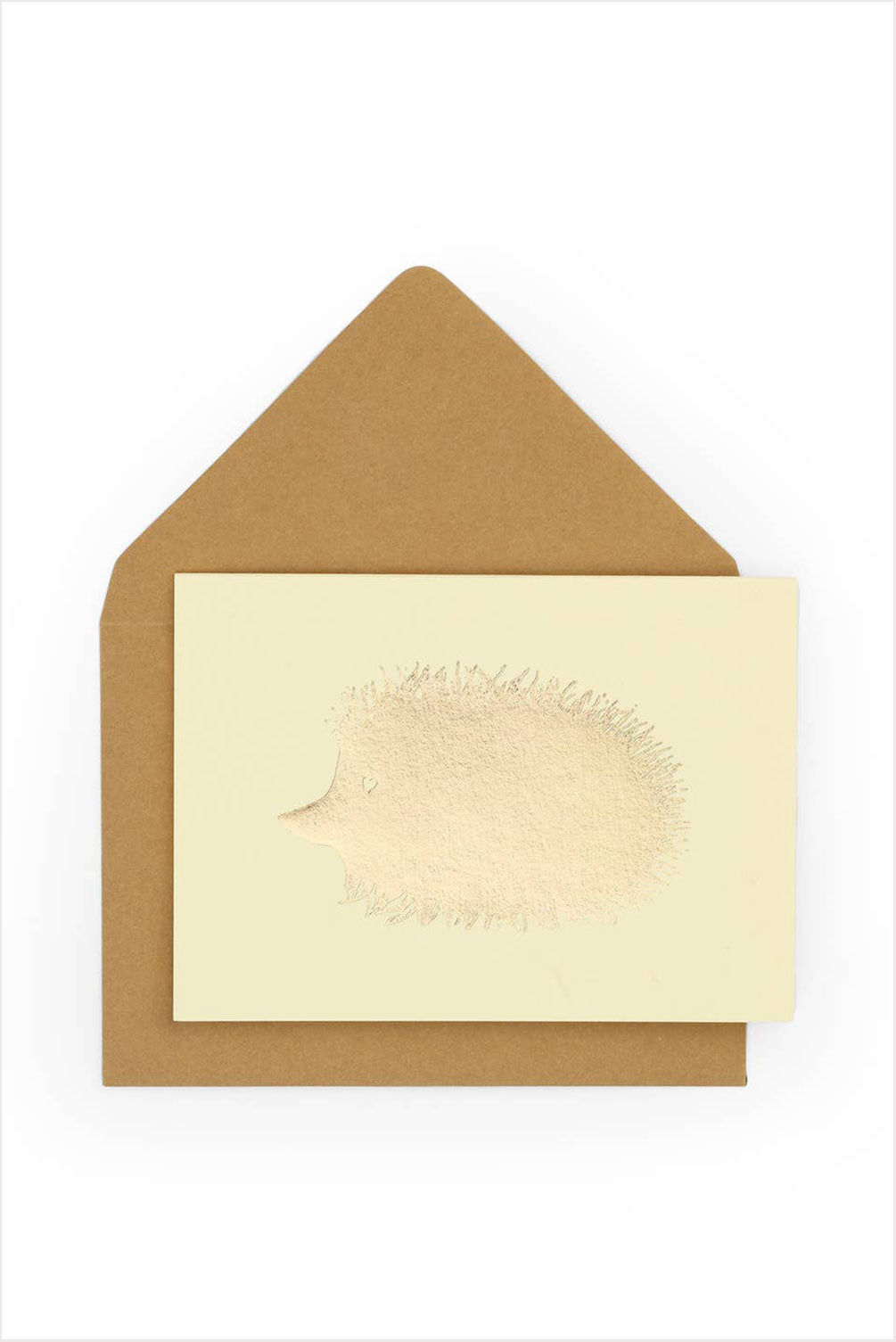 Golden Hedgie Notecard