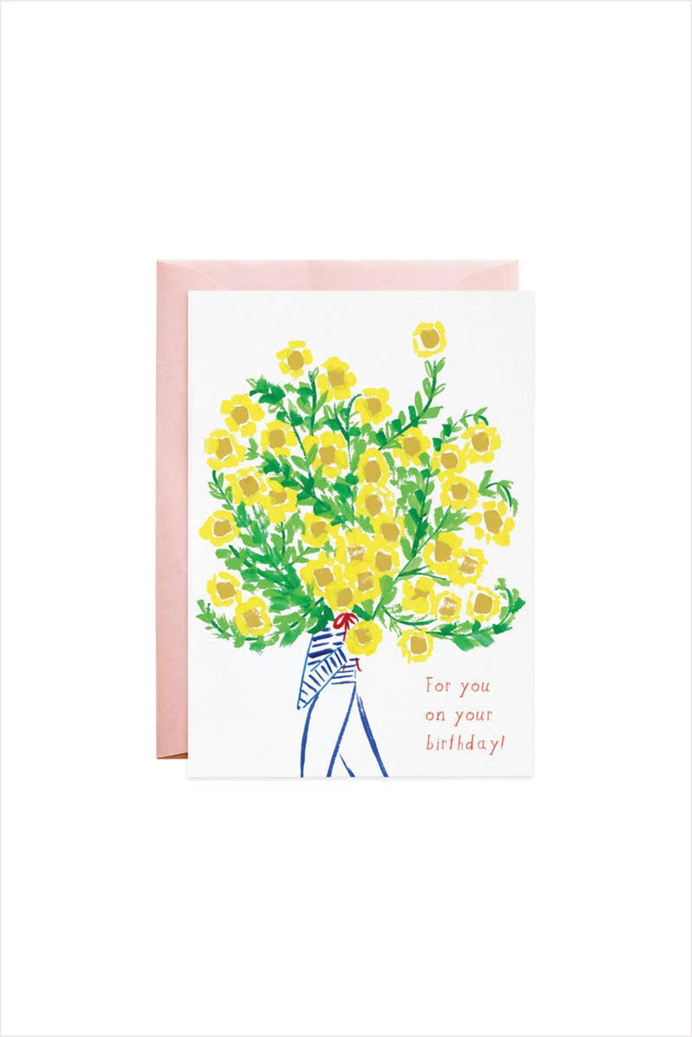 The Biggest Bouquet Birthday Card