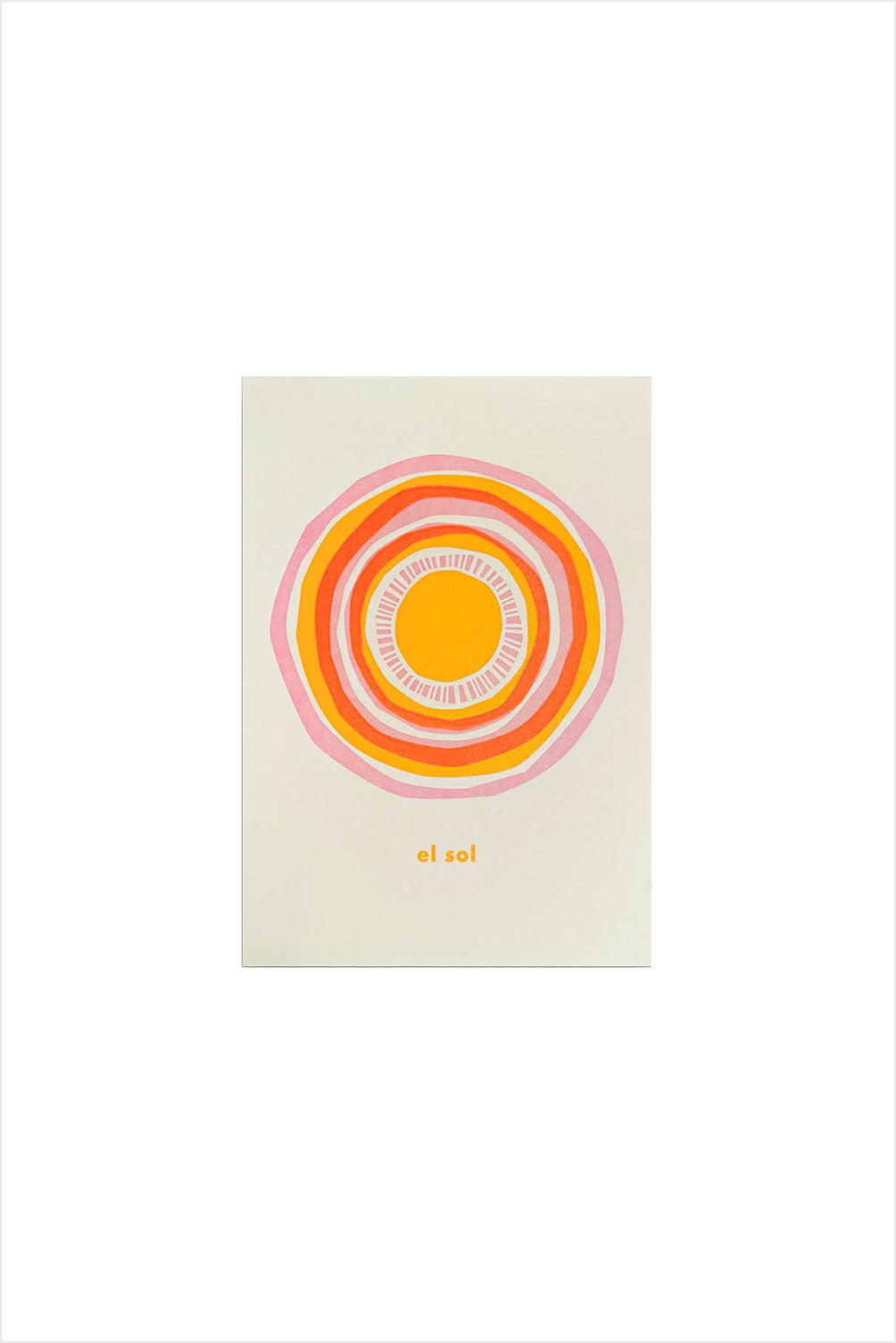 El Sol Postcard