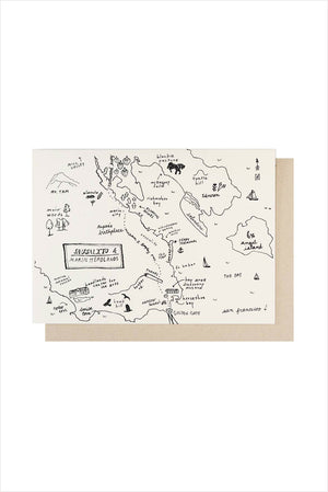 Sausalito Map Card