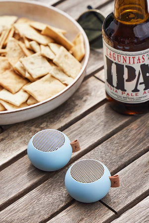 aGo Mini Portable Speaker Cloudy Blue