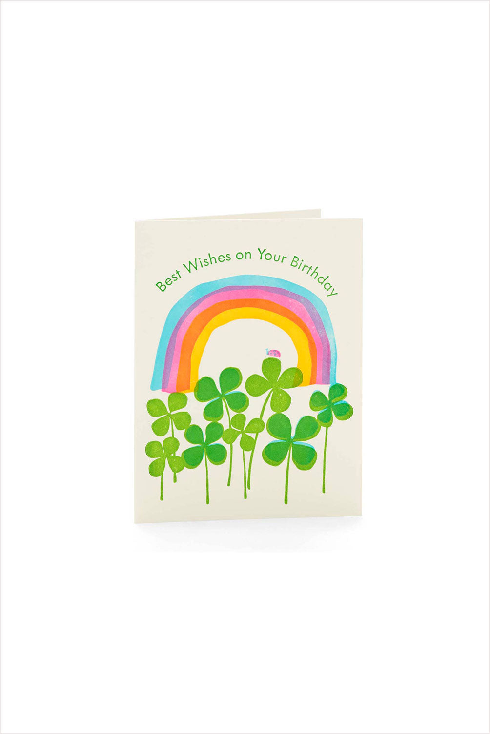 Rainbow Wishes Birthday Card