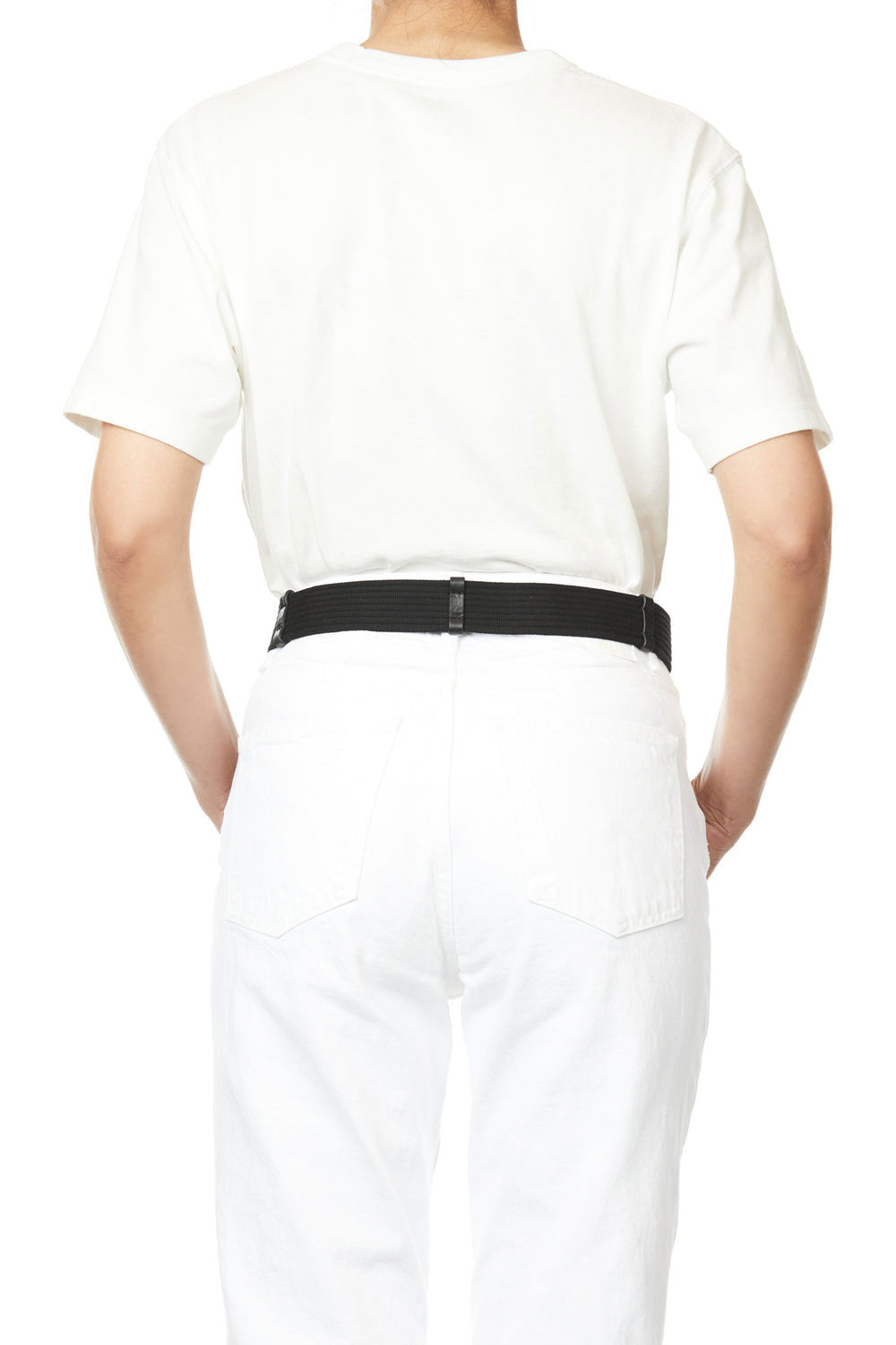 Jerome Dreyfuss Ceinture Sangle Large Noir Brass