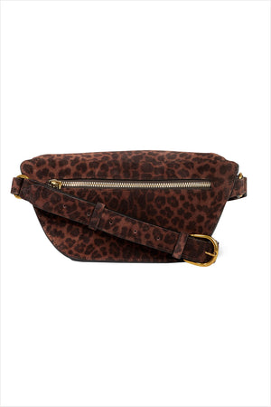 Jerome Dreyfuss Lino banane Imprime Leopard Natural