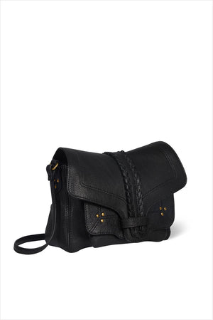 Jerome Dreyfuss Harry S Goatskin Noir Graine
