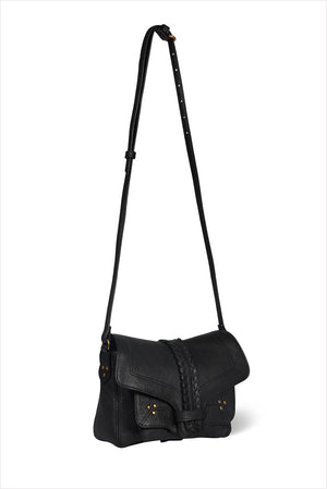 Jerome Dreyfuss Harry S Goatskin Noir Graine