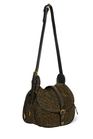 Jerome Dreyfuss Gildas Imprime Leopard Kaki