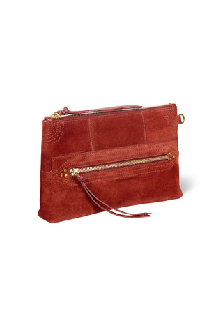 Jerome Dreyfuss Lucky Clutch L Rouille
