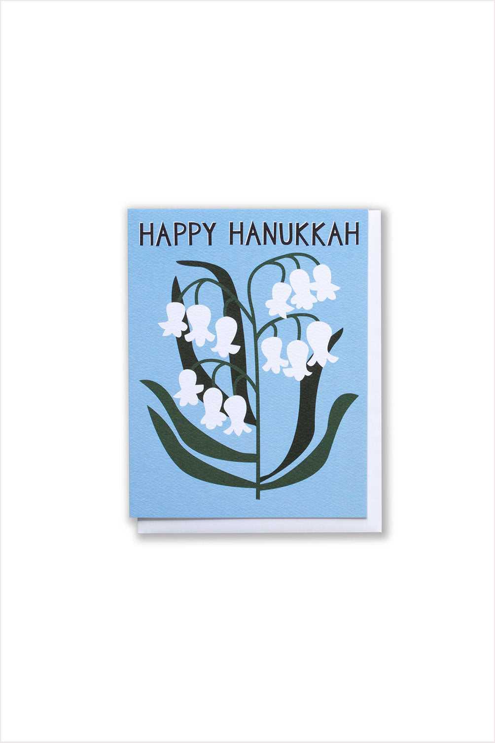 Lily of the Valley Hanukkah Card