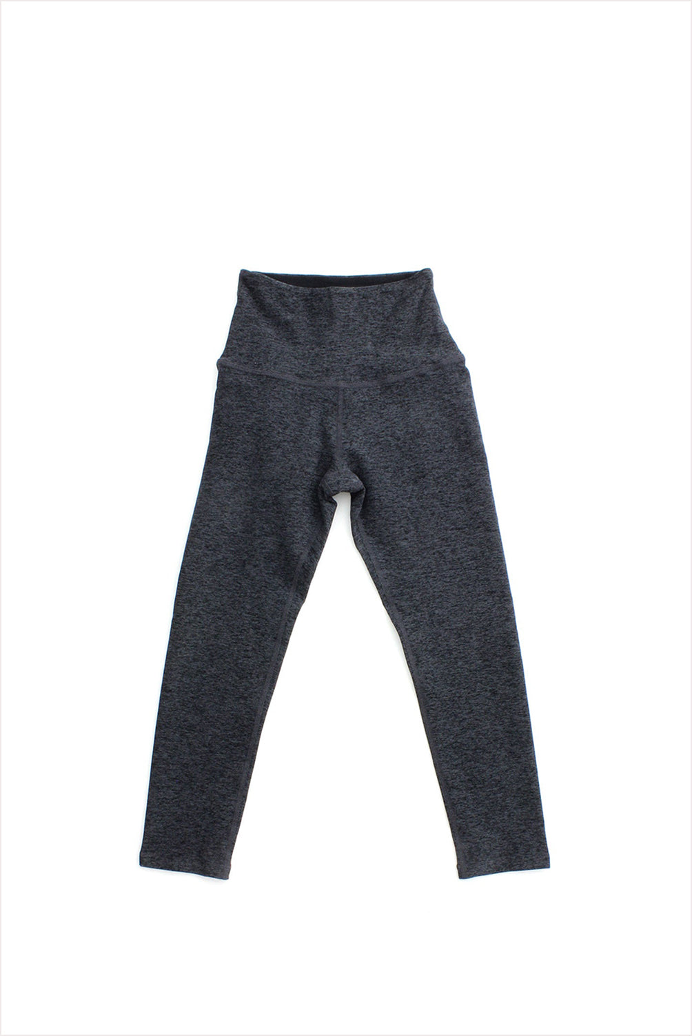 Highwaisted Capri Legging Black Charcoal