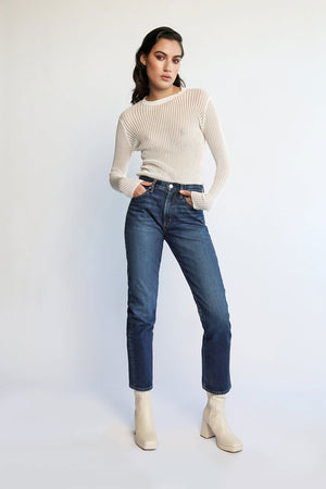 Daily Blue Manya Classic Straight Leg Jeans