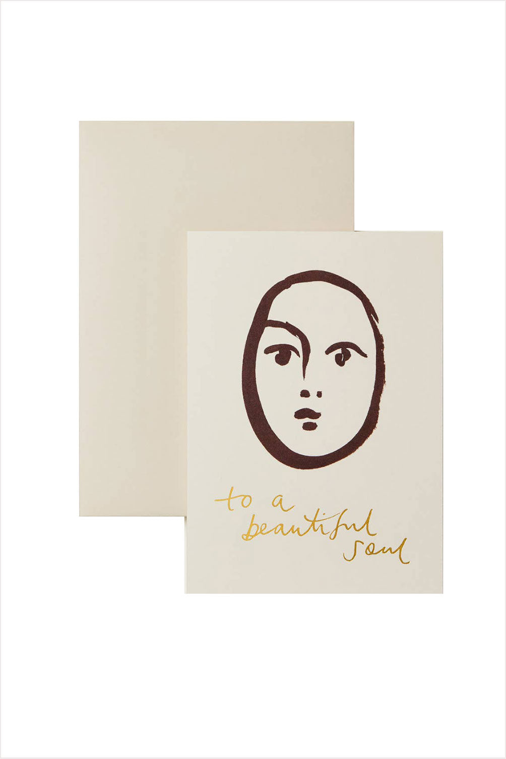 Portrait to A Beautiful Soul Card