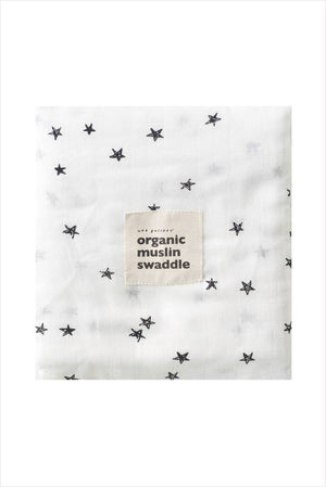 Organic Muslin Star Swaddle