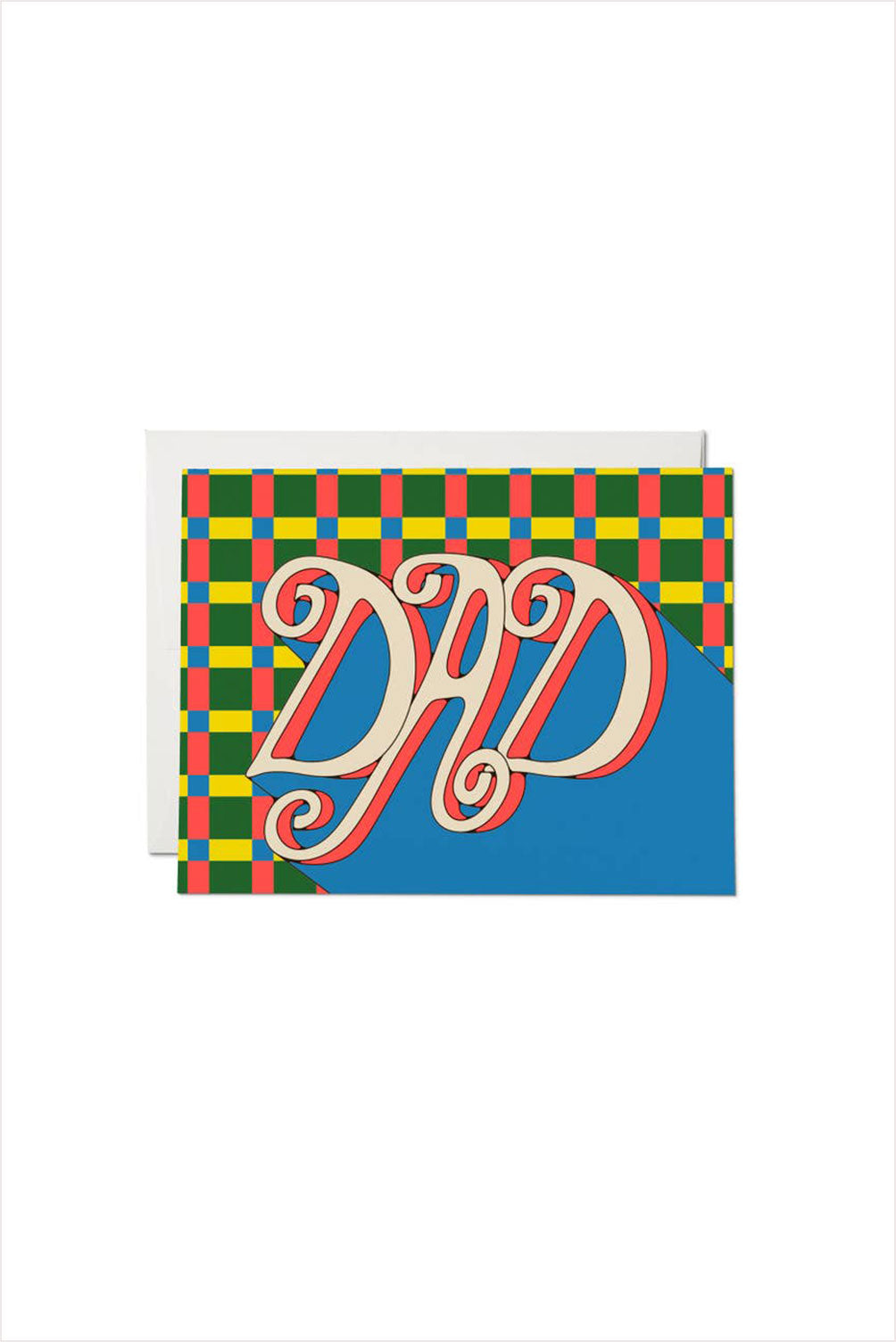 Plaid Dad Greeting Card