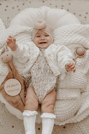 Rattle Toy Ora Beige