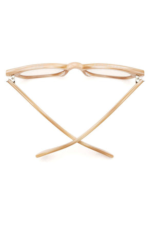 Miklos Reading Glasses Polished Bone