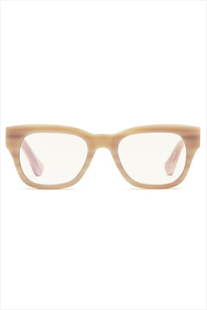 Miklos Reading Glasses Polished Bone
