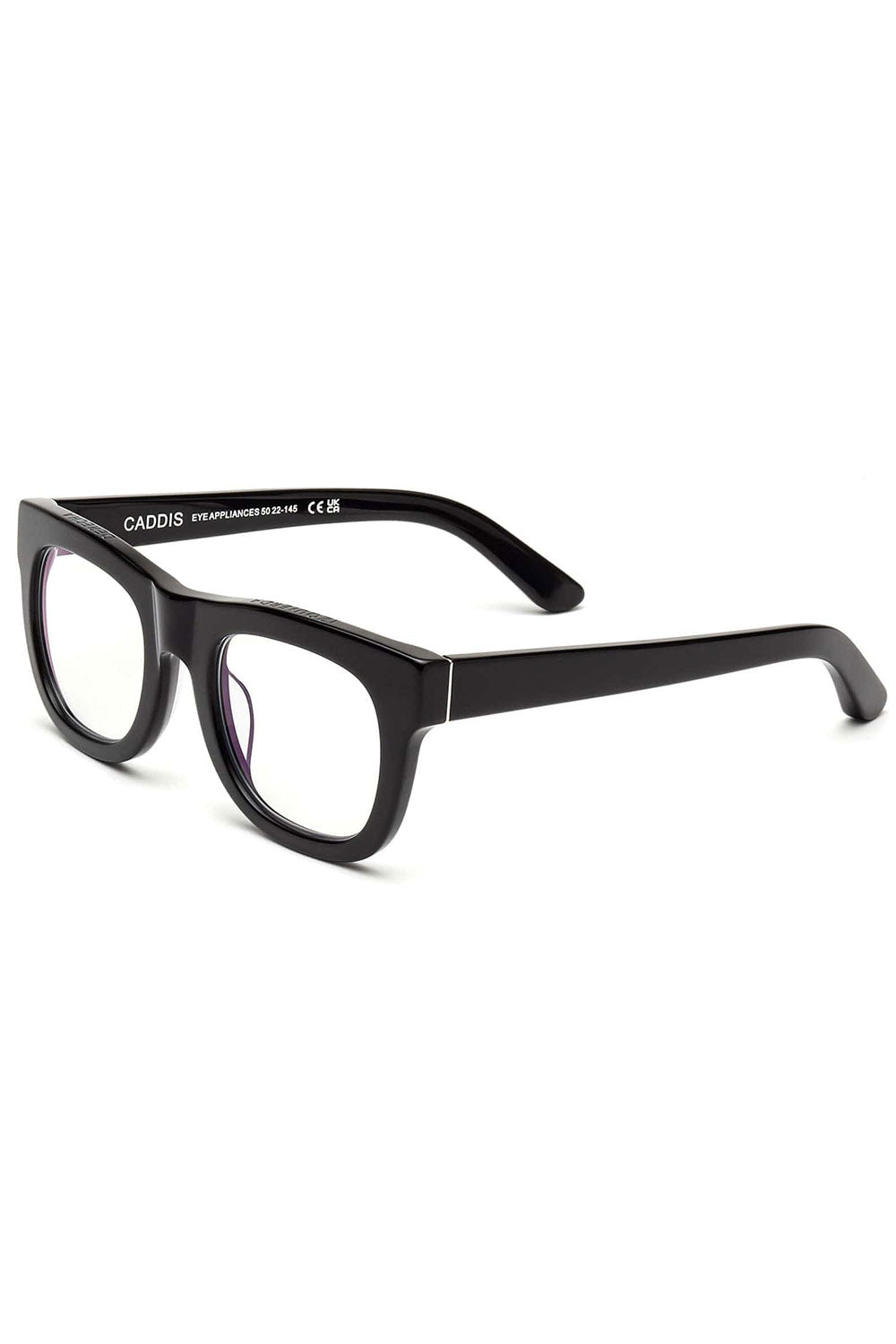 D28 Reading Glasses Gloss Black